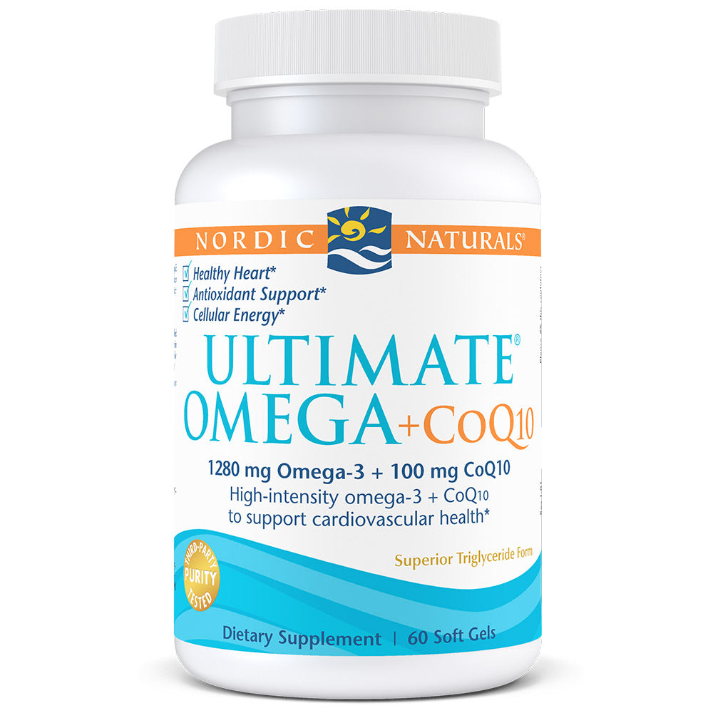 Ultimate Omega +CoQ10 CoQ10 Fish Oil Nordic Naturals Singapore