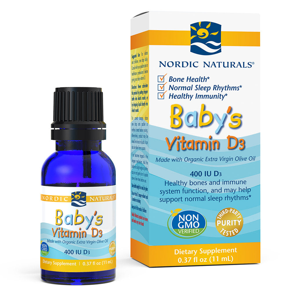 Baby's Vitamin D3 Vitamin D Drops Nordic Naturals Singapore