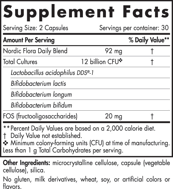 Nordic Flora Probiotic Daily