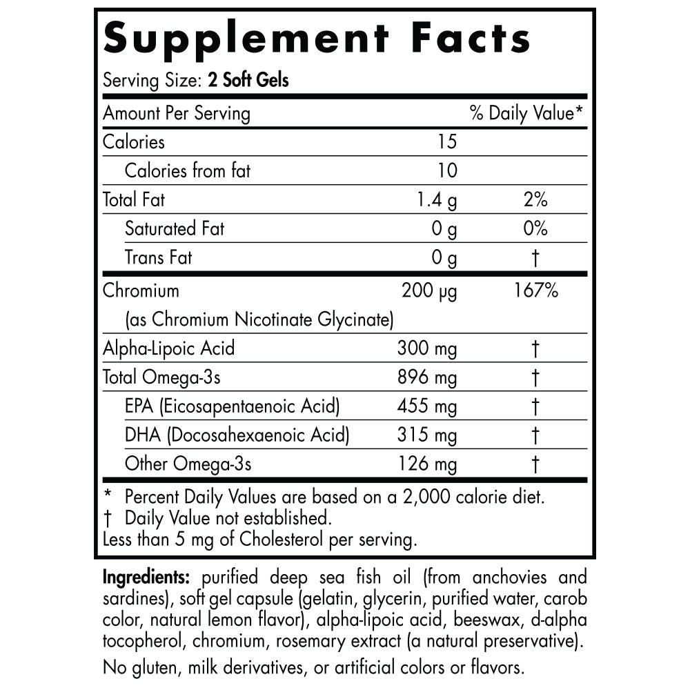 Omega Blood Sugar