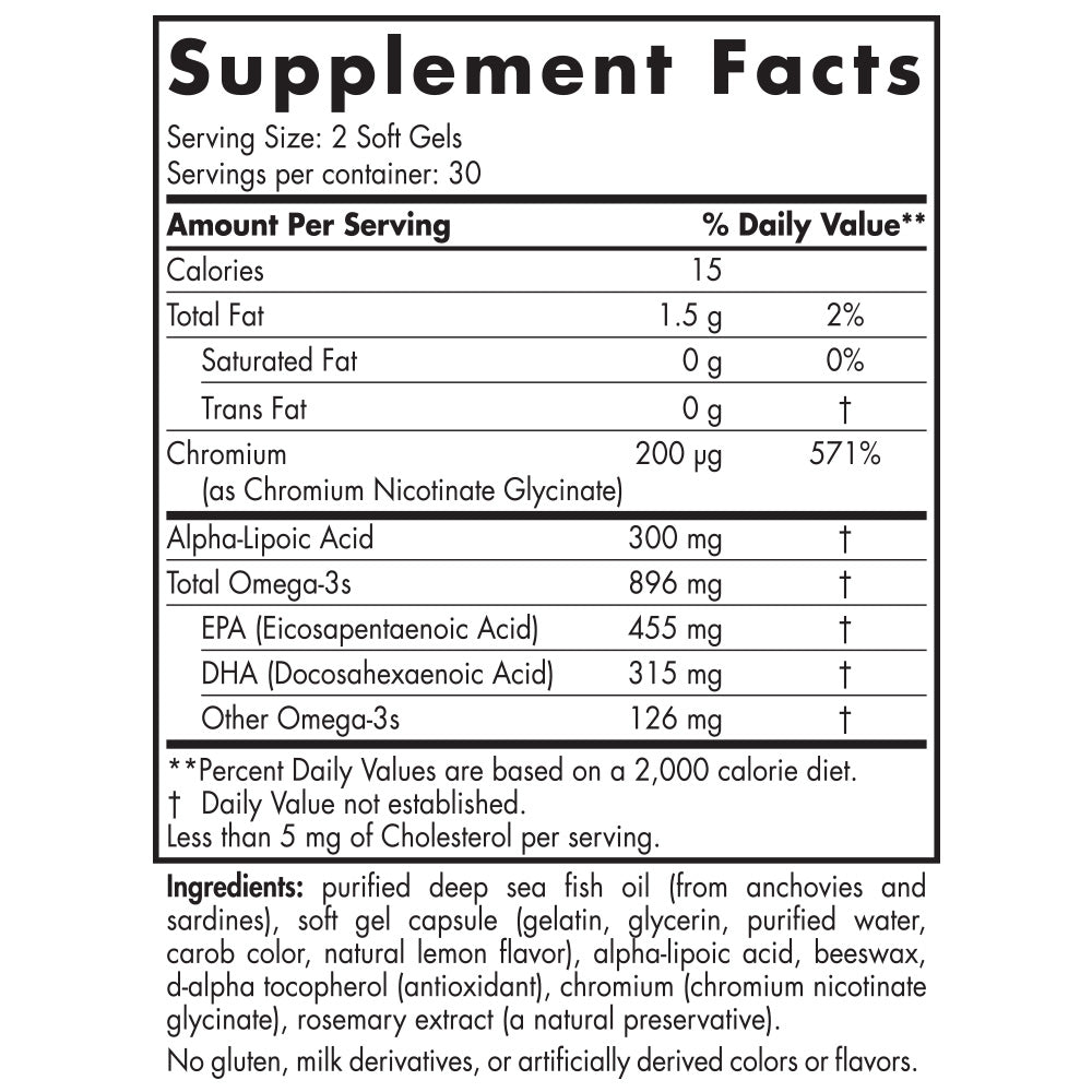 Omega Blood Sugar