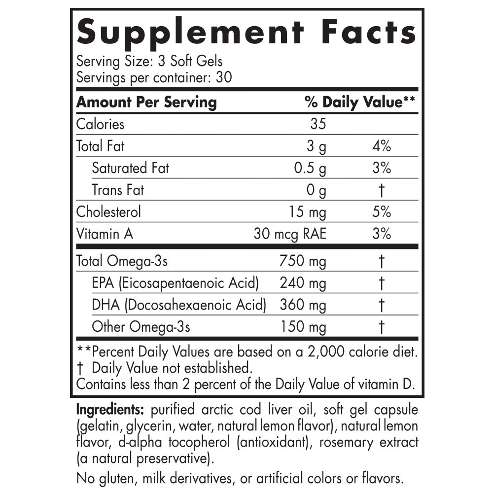 Arctic Cod Liver Oil