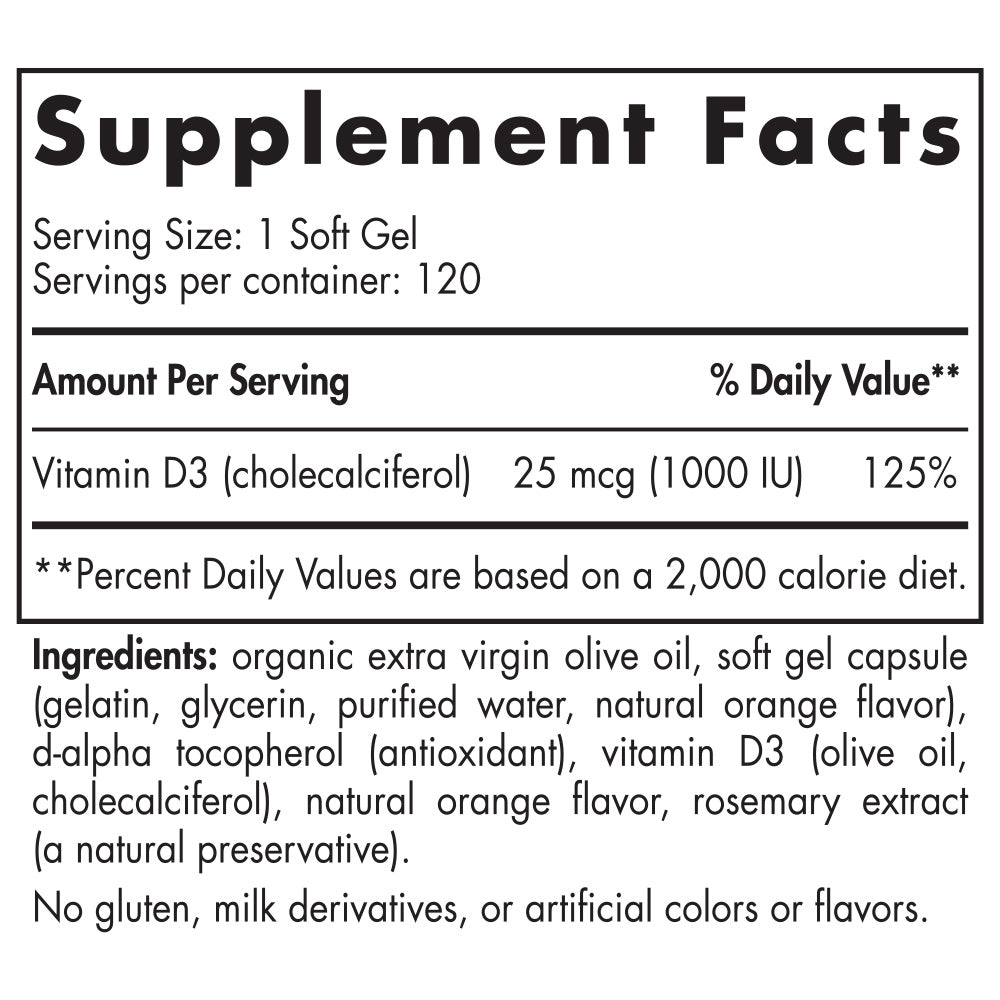 Vitamin D3 1000